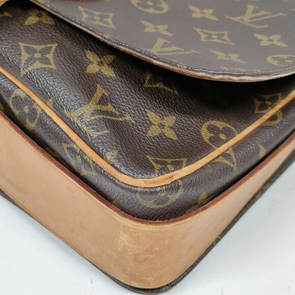 Authentic Louis Vuitton Cartouchiere GM Monogram Shoulder Bag LCMON225-112025 - Picture 8 of 11